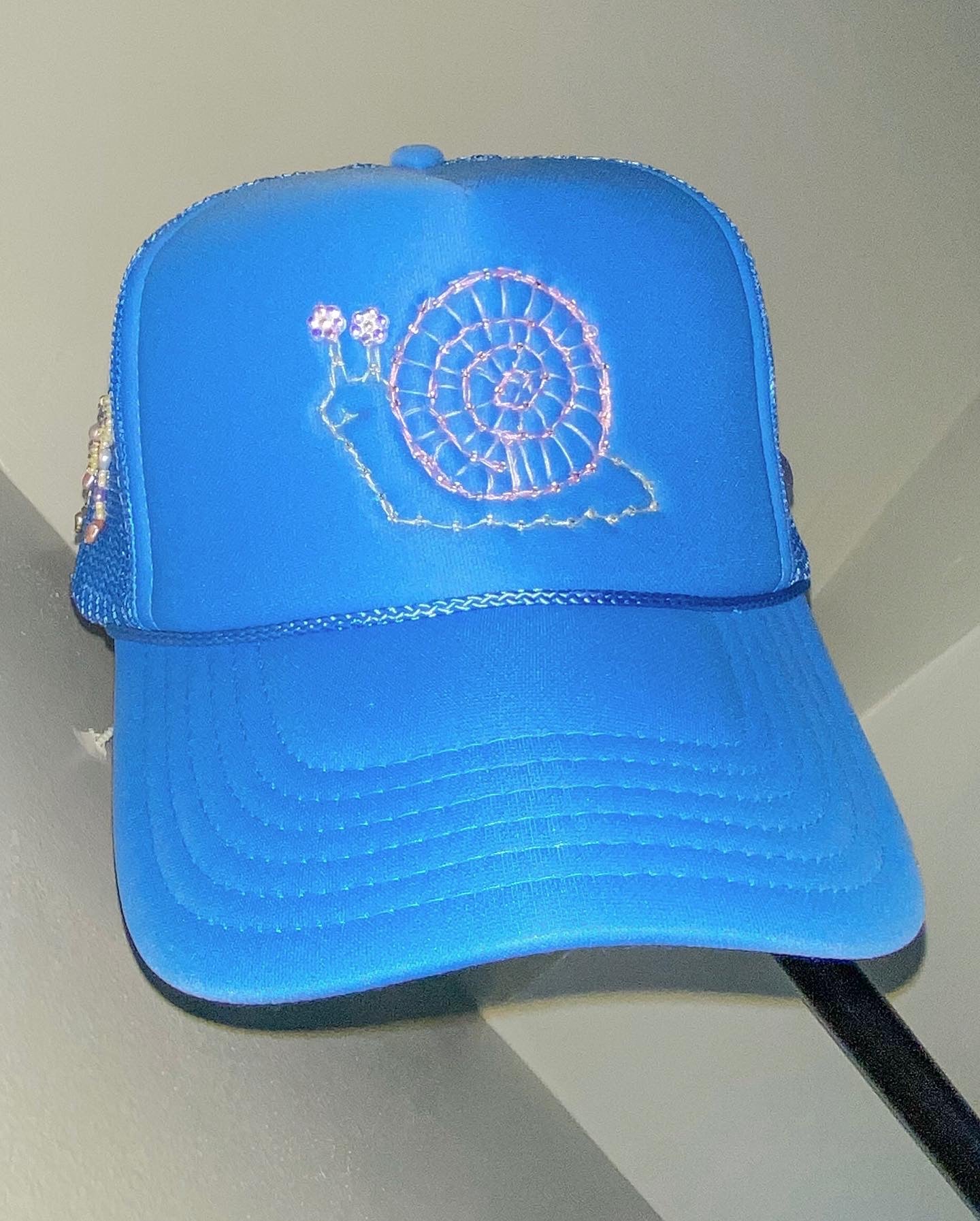 Snail Hat - Sky Blue (Only 1 made)