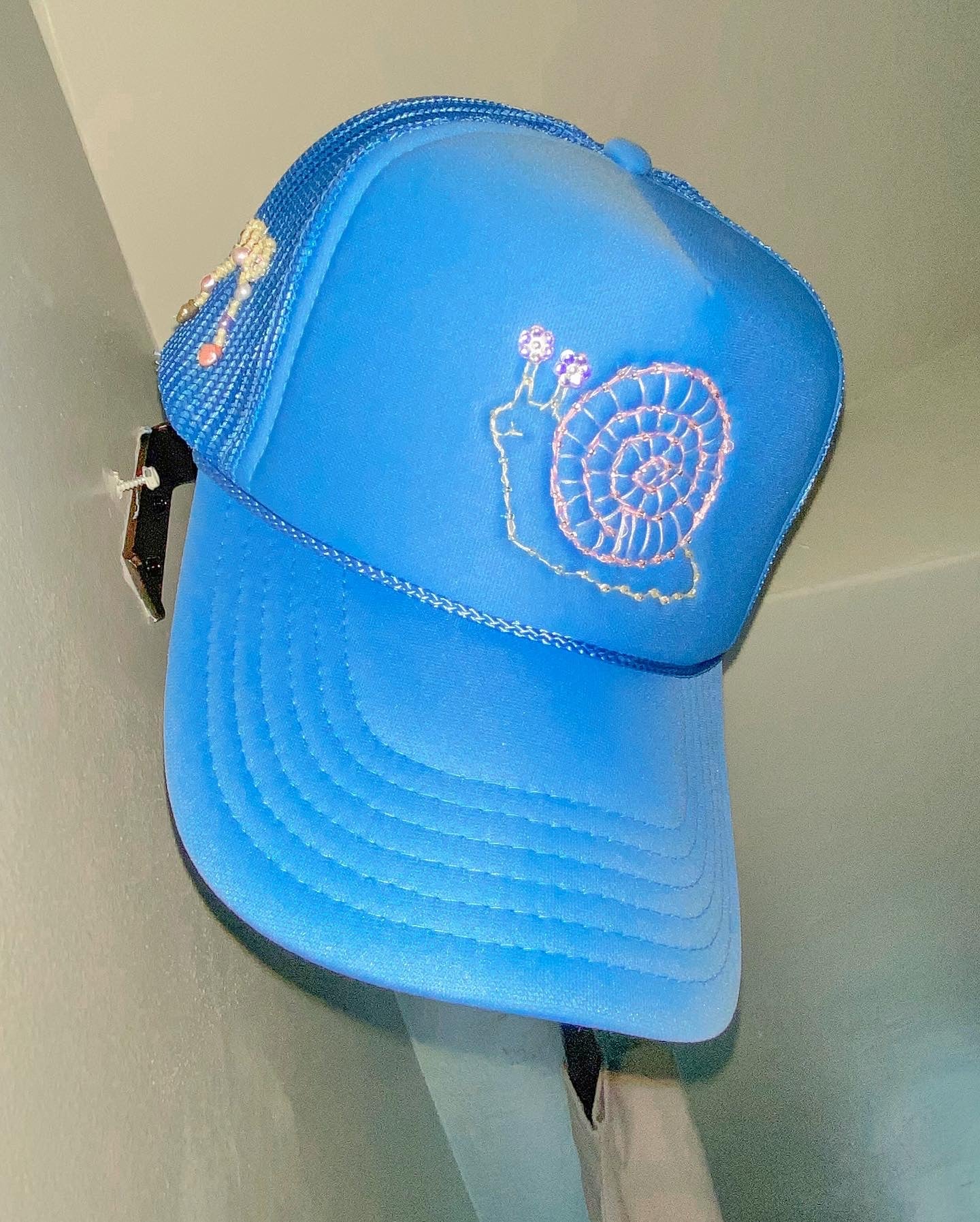 Snail Hat - Sky Blue (Only 1 made)