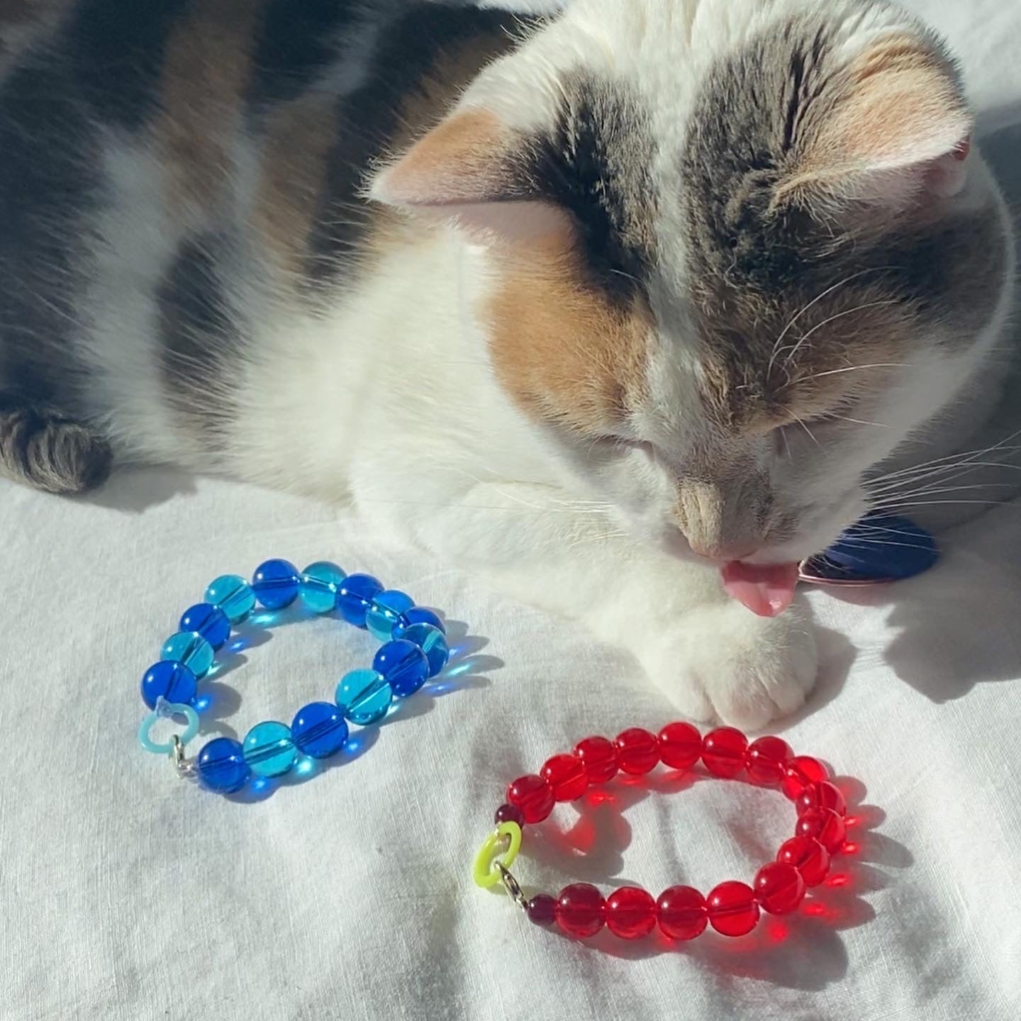 Red Bubble Bracelet