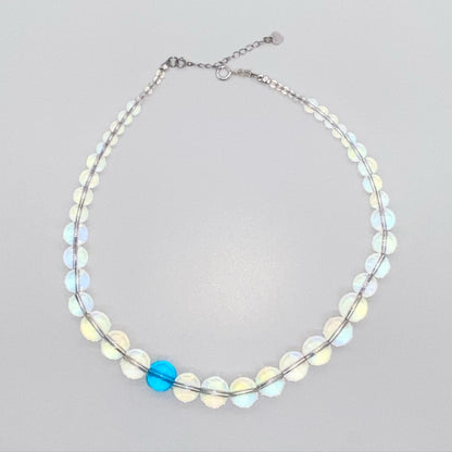 Blue Raspberry Necklace (1 of 1)