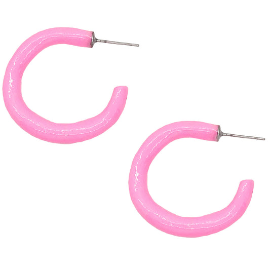 Magenta Hoops